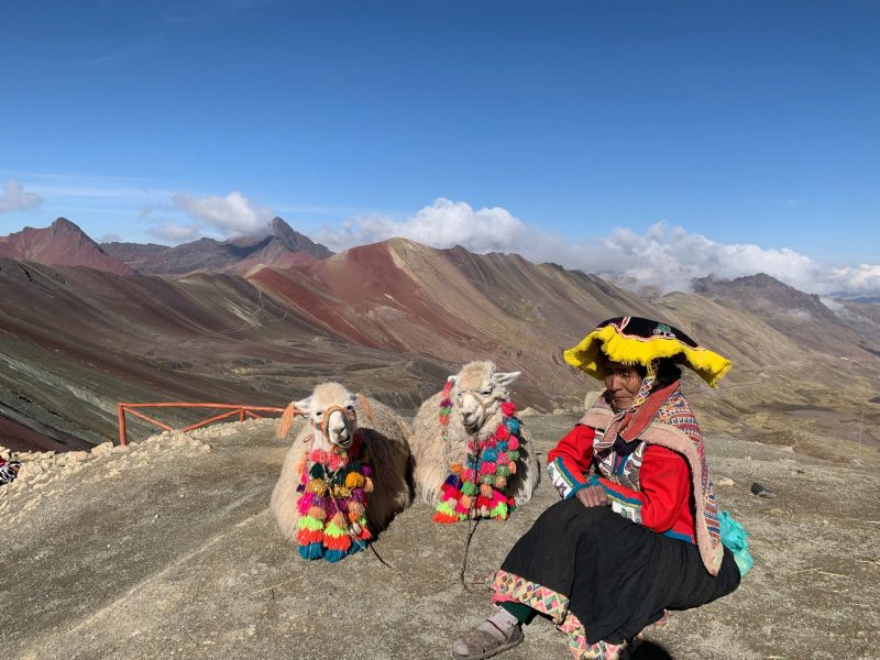 rainbow mountain day tour cusco, by machu picchu path
